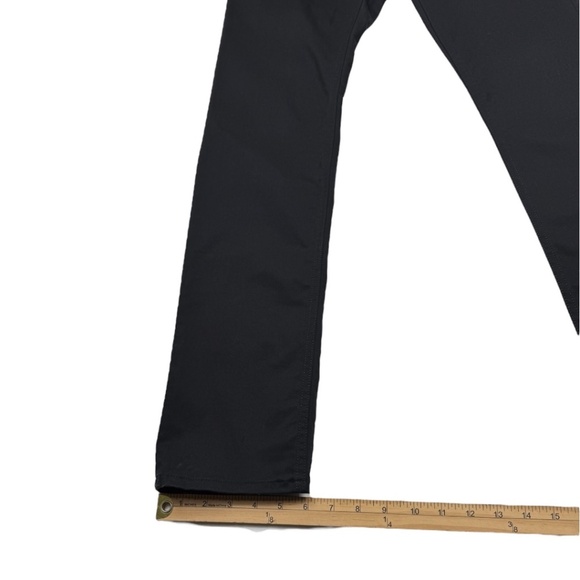 Theory Haydin Straight Slim Fit Black Pants - Picture 10 of 11